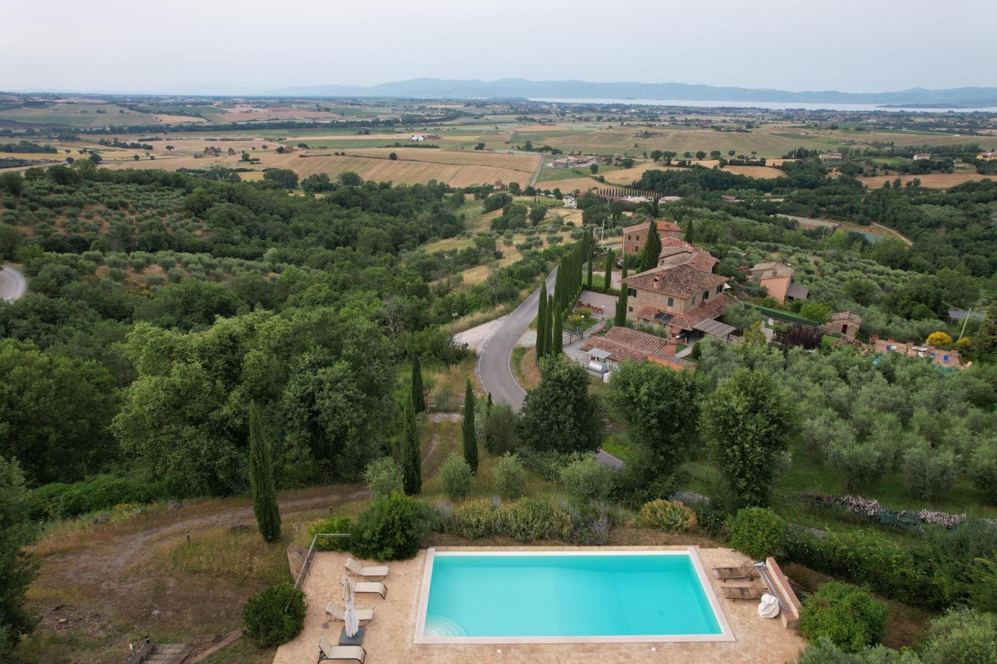Fonte Pace Luxury Villa - a Fontanaro Property Paciano Exterior foto
